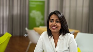Employees in office