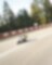 Motorbike racing around a track corner
