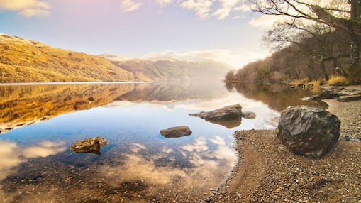 Lake in Scottish Highlands