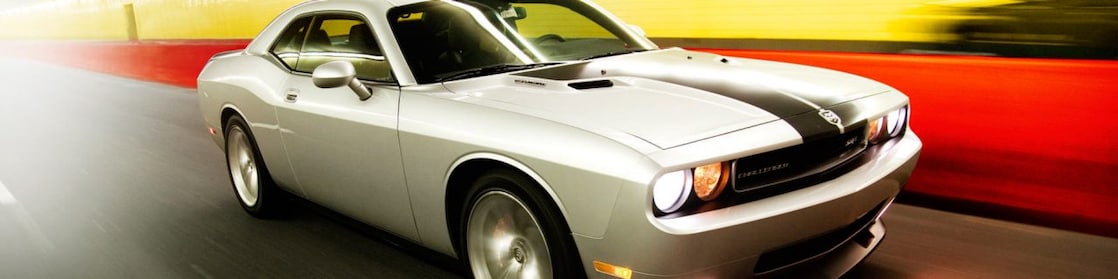 Mustang driving through the tunnel in San Francisco