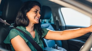 women driving