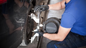 Changing wheel