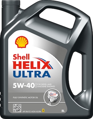 Packshot of Shell Helix Ultra 5W-40
