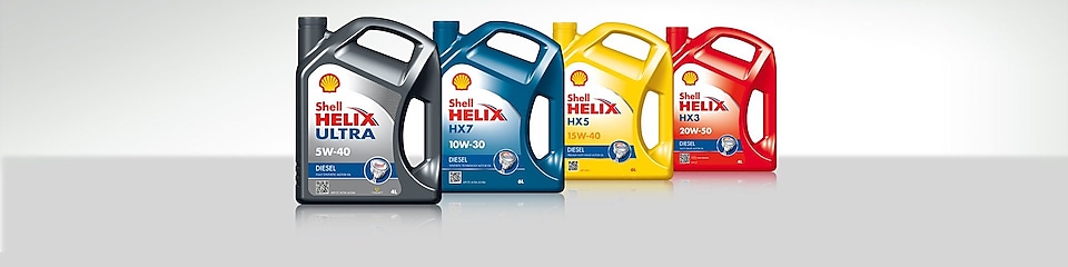 Shell Helix Diesel oil range