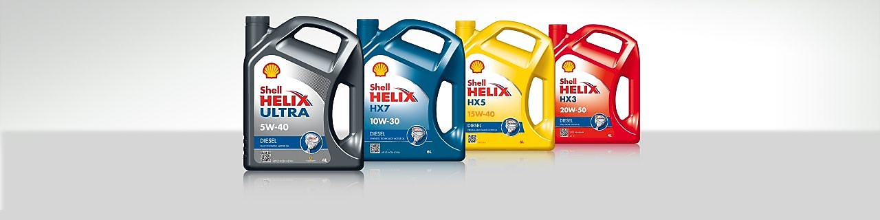 Shell Helix Diesel oil range