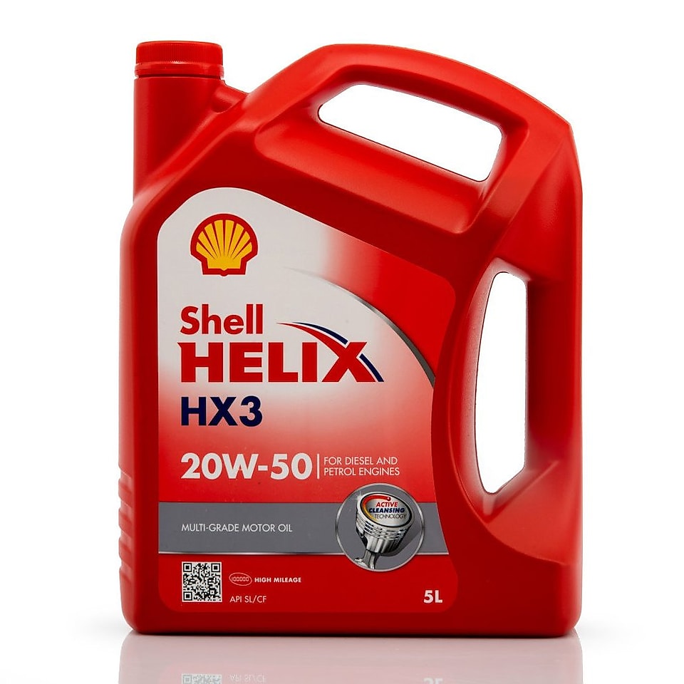 Packshot for Shell Helix HX3 20W-50