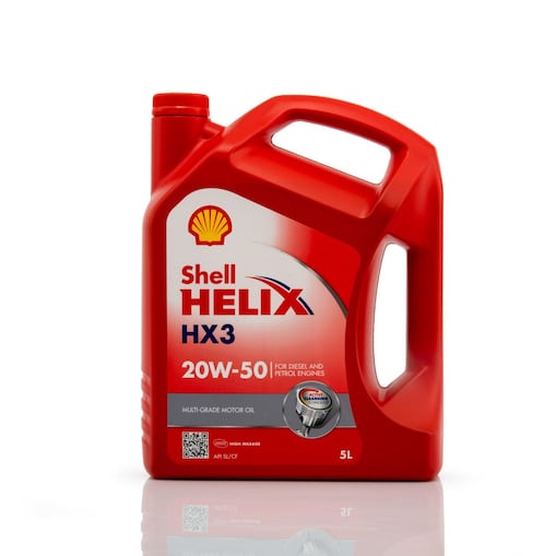 Packshot for Shell Helix HX3 20W-50