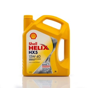Packshot for Shell Helix HX5 SN 15W-40