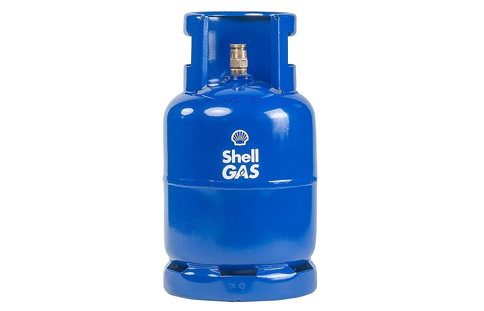 Shell LPG gas cylinder