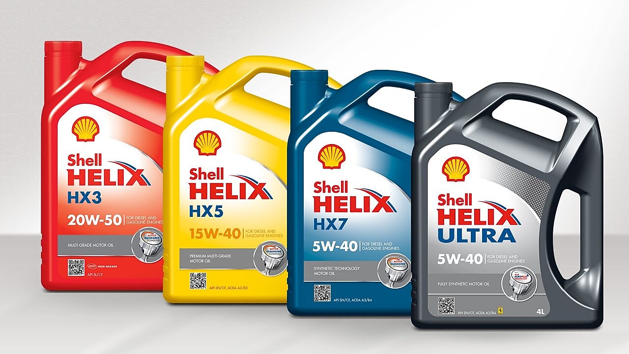 Shell Helix Ultra packshots